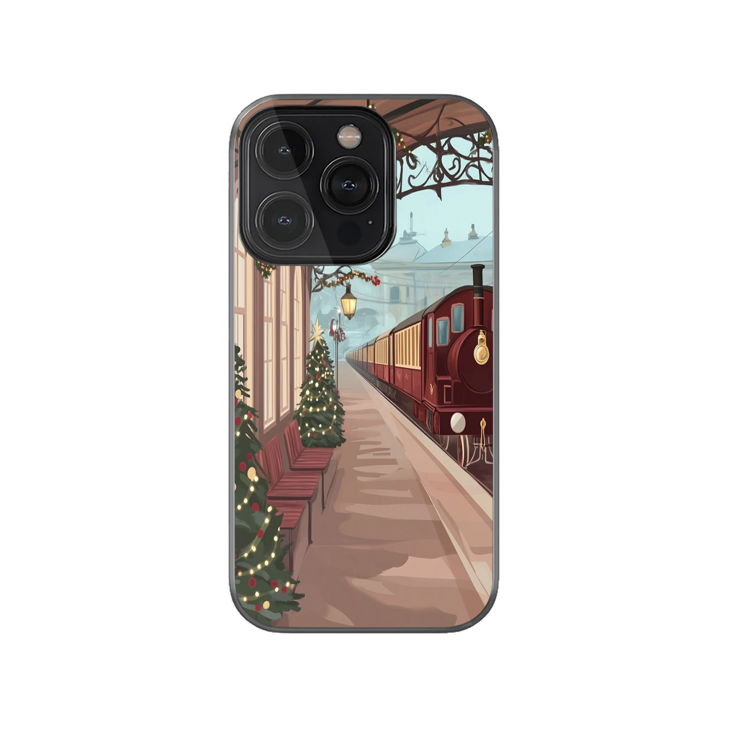 Platform 9¾ Christmas Departure Phone Case.