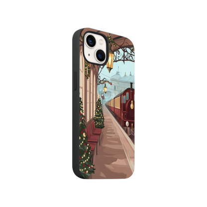 Platform 9¾ Christmas Departure Phone Case.