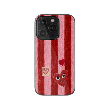Pinteresty Hearts & Stripes Phone Case.