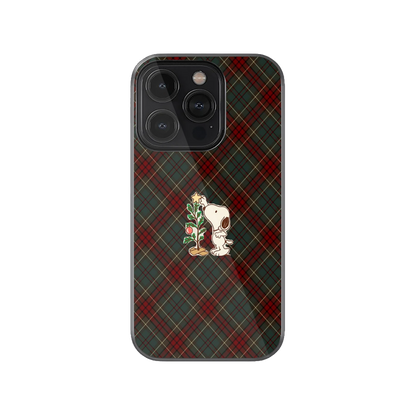 Snoopy Christmas Plaid Phone Case.