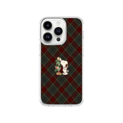 Snoopy Christmas Plaid Phone Case.