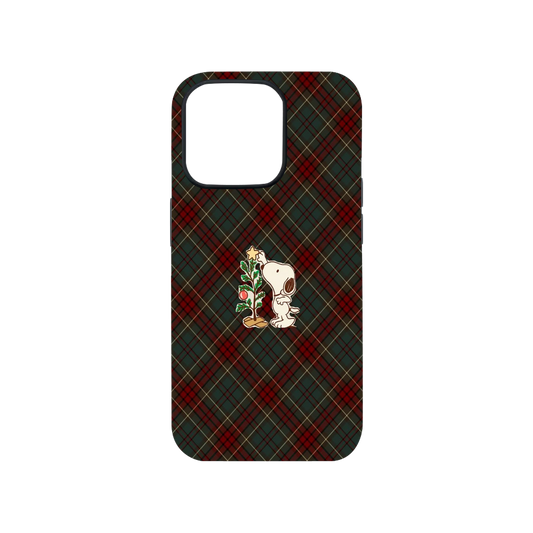 Snoopy Christmas Plaid Phone Case.
