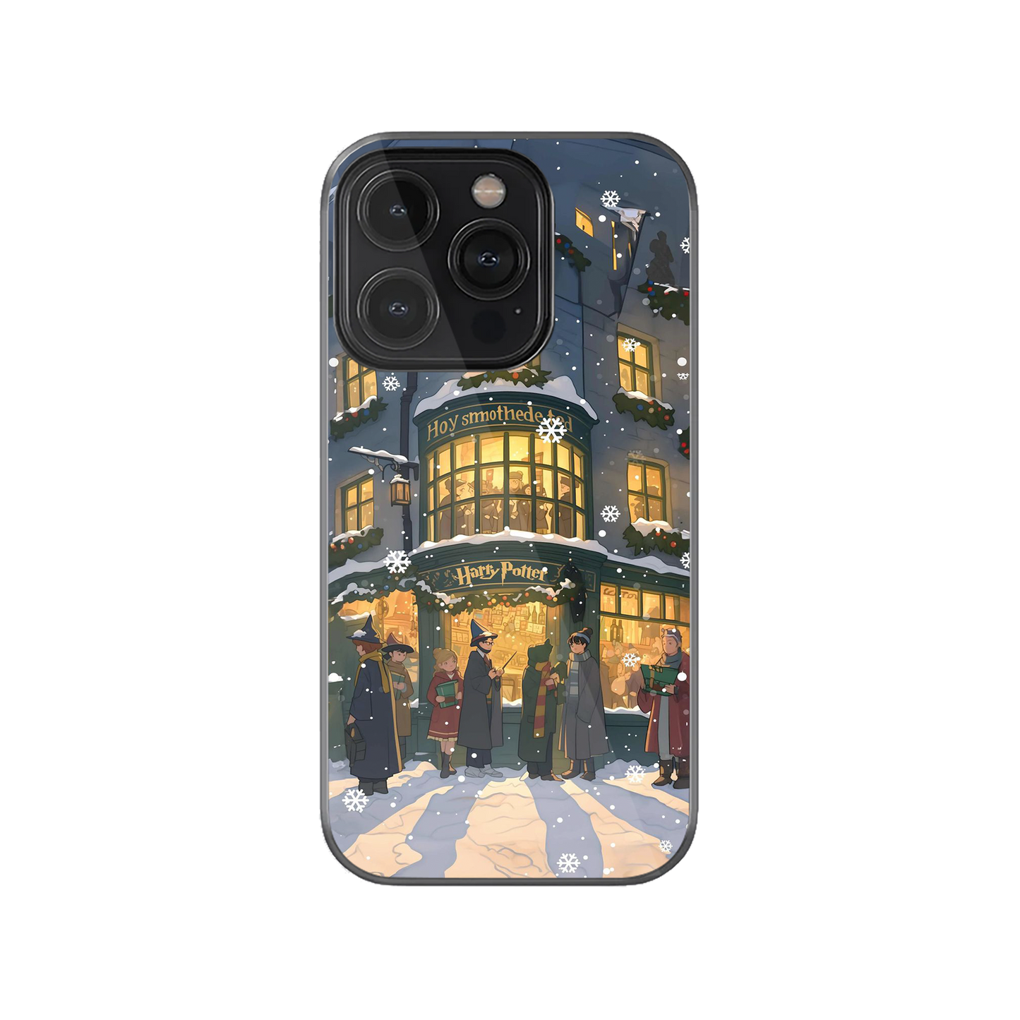Harry Potter Hogsmeade Christmas Phone Case.