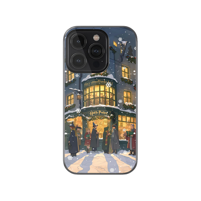 Harry Potter Hogsmeade Christmas Phone Case.
