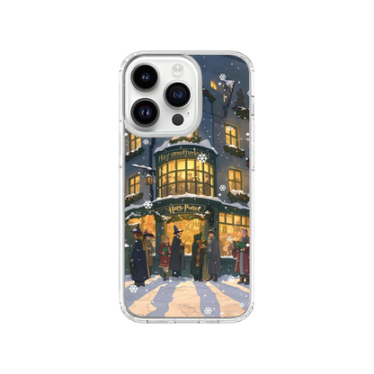 Harry Potter Hogsmeade Christmas Phone Case.