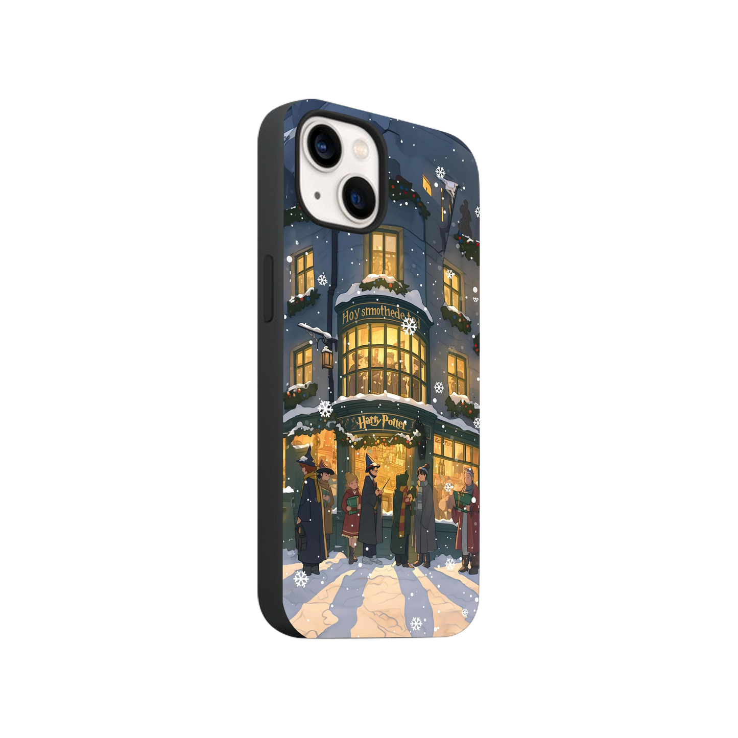 Harry Potter Hogsmeade Christmas Phone Case.