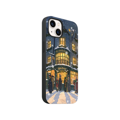 Harry Potter Hogsmeade Christmas Phone Case.