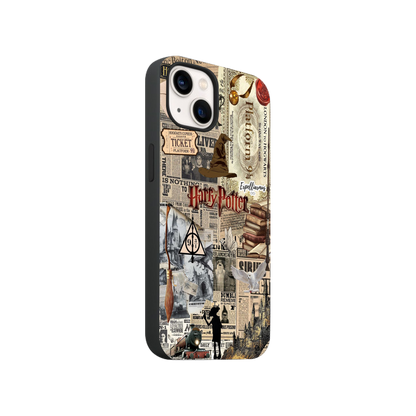 Harry Potter Rustic Pattern Phone Case.