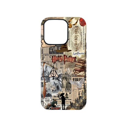Harry Potter Rustic Pattern Phone Case.