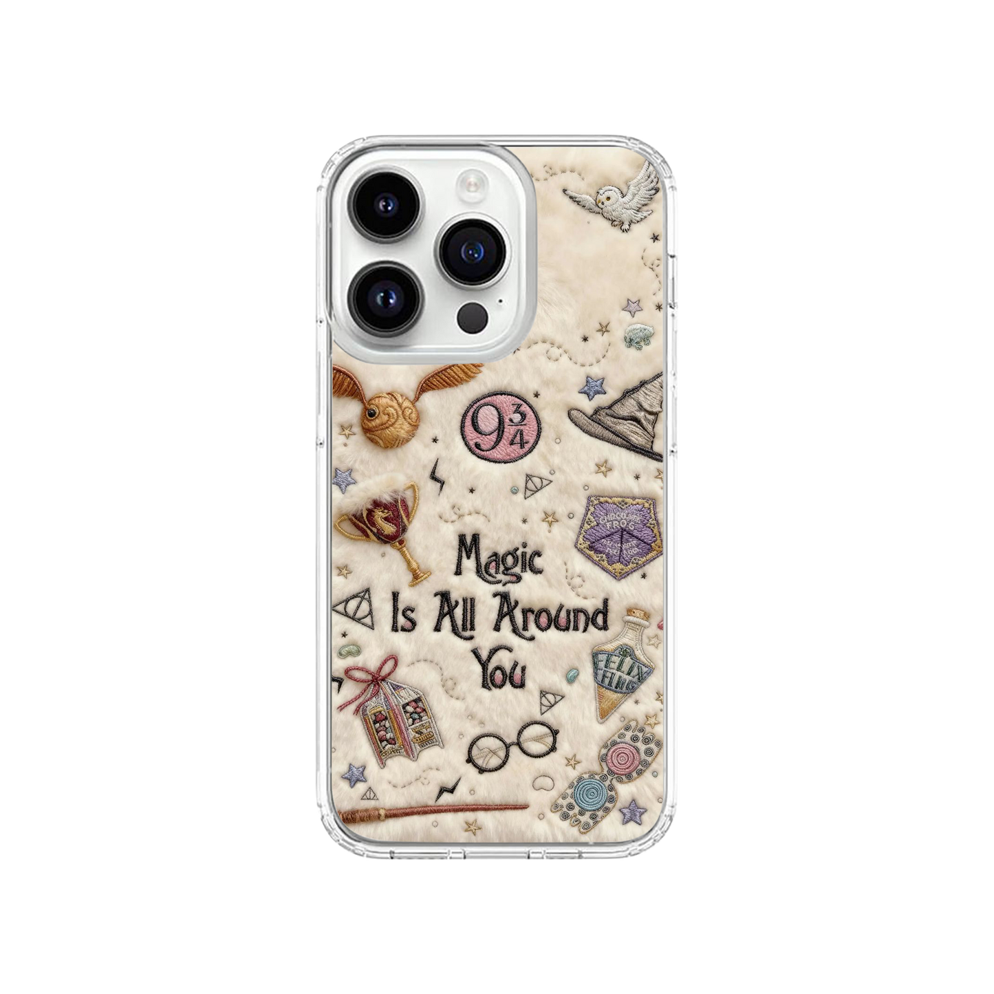 Magical Christmas in Hogwarts Phone Case | Three.