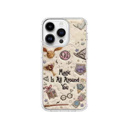 Magical Christmas in Hogwarts Phone Case | Three.