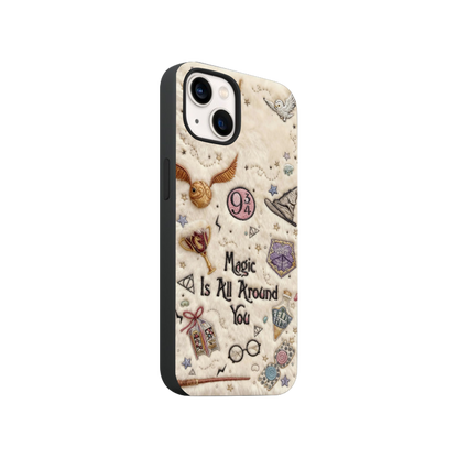 Magical Christmas in Hogwarts Phone Case | Three.