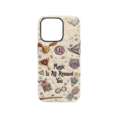 Magical Christmas in Hogwarts Phone Case | Three.