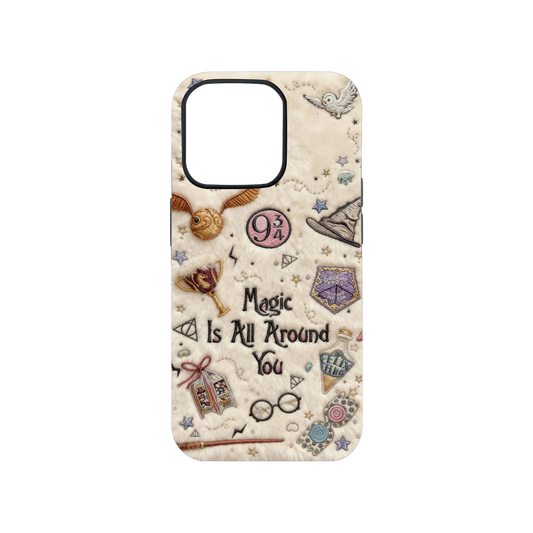 Magical Christmas in Hogwarts Phone Case | Three.