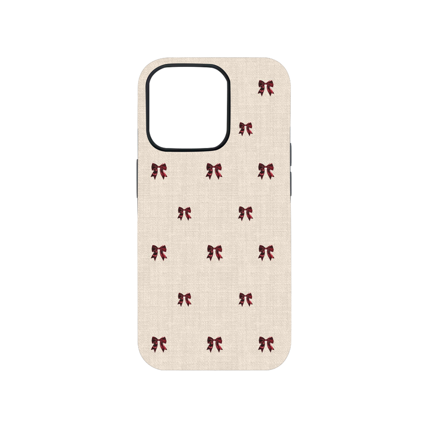 Cute Small Red Bows Phone Case.