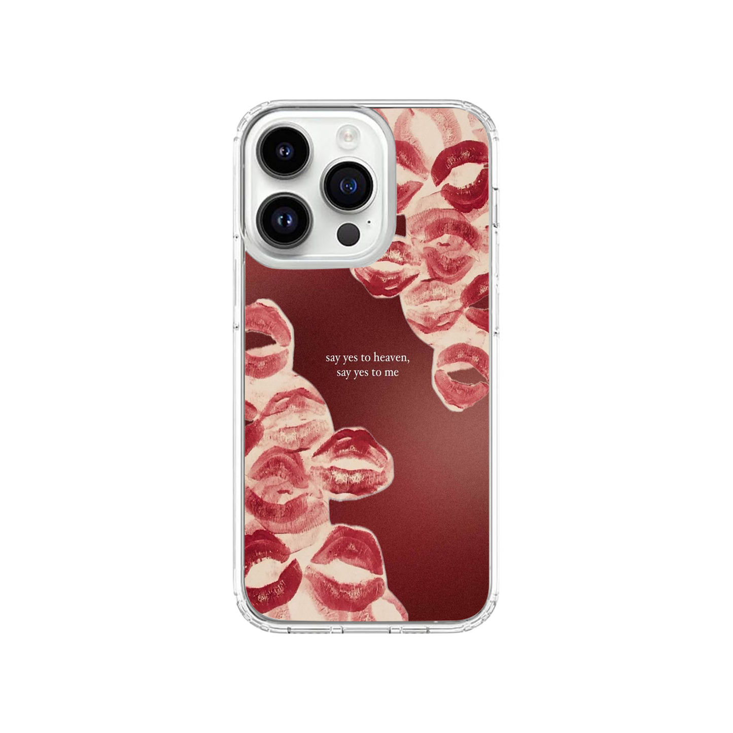 Say Yes To Heaven Lips Pattern Phone Case.