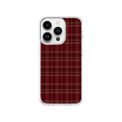 Red Tartan Christmas Plaid Phone Case.