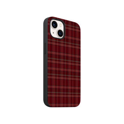 Red Tartan Christmas Plaid Phone Case.