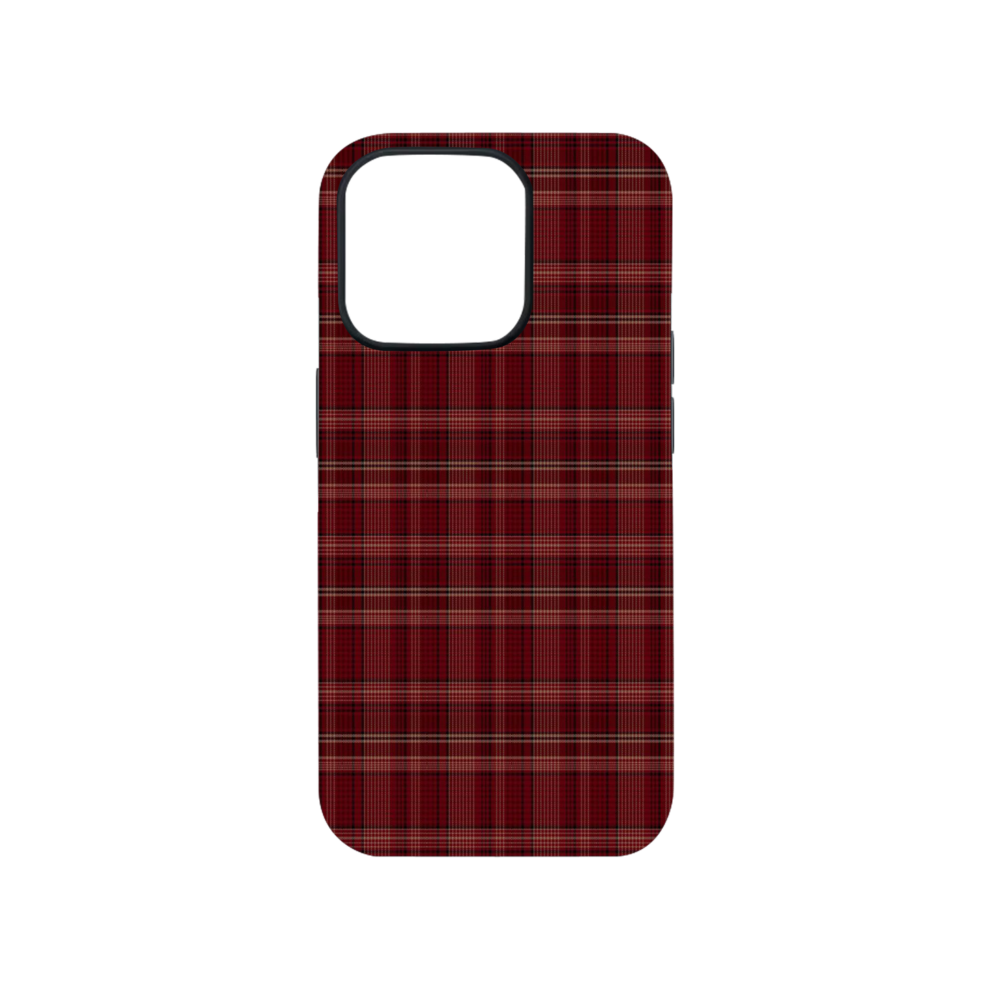 Red Tartan Christmas Plaid Phone Case.