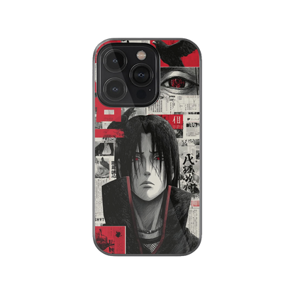Itachi Uchiha - Eyes of the Crow Phone Case.