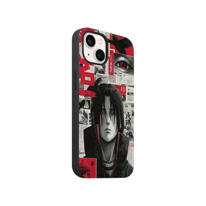 Itachi Uchiha - Eyes of the Crow Phone Case.