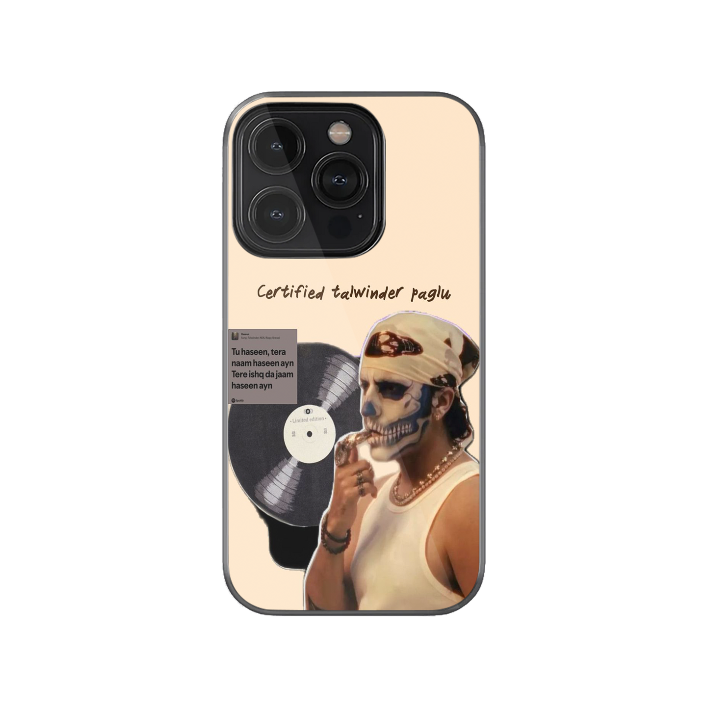 Certified Talwiinder Paglu Phone Case.