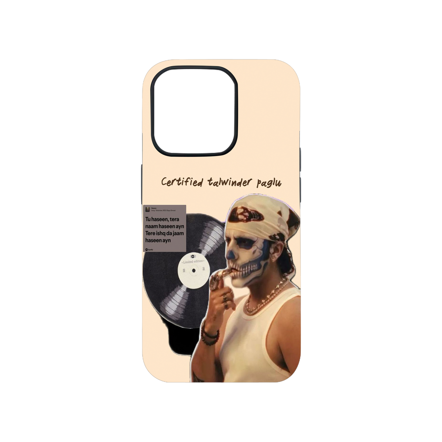 Certified Talwiinder Paglu Phone Case.