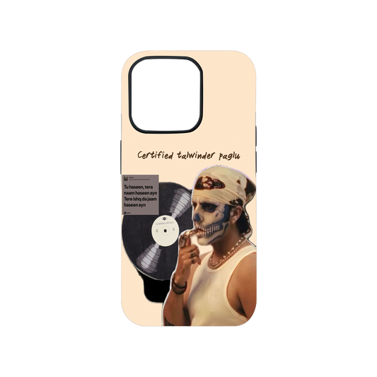 Certified Talwiinder Paglu Phone Case.