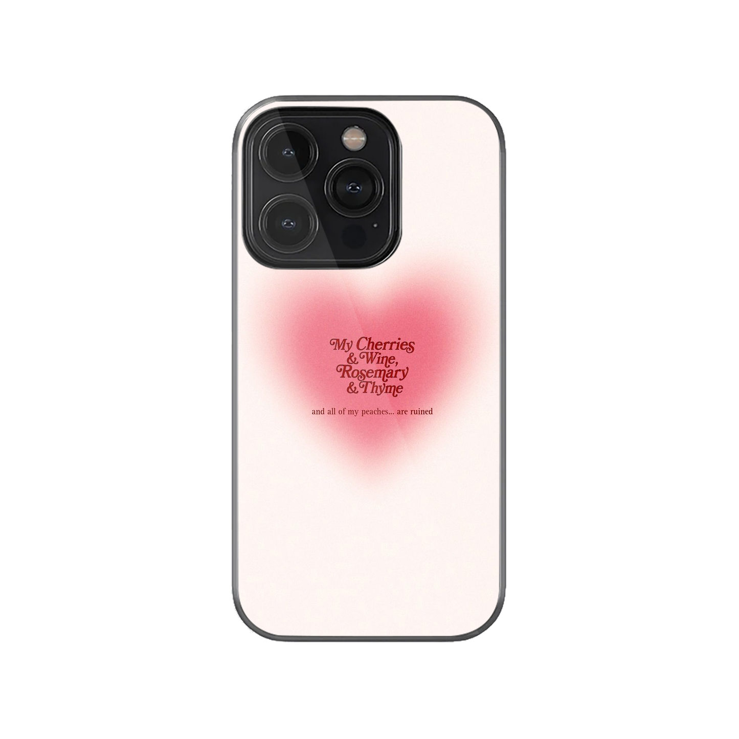Cherry by Lana Del Rey Lyrics Phone Case.