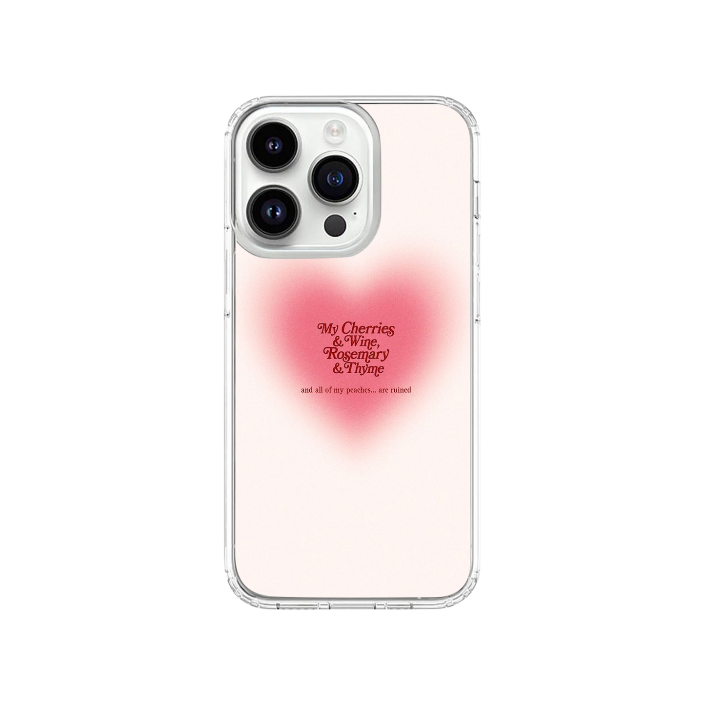 Cherry by Lana Del Rey Lyrics Phone Case.