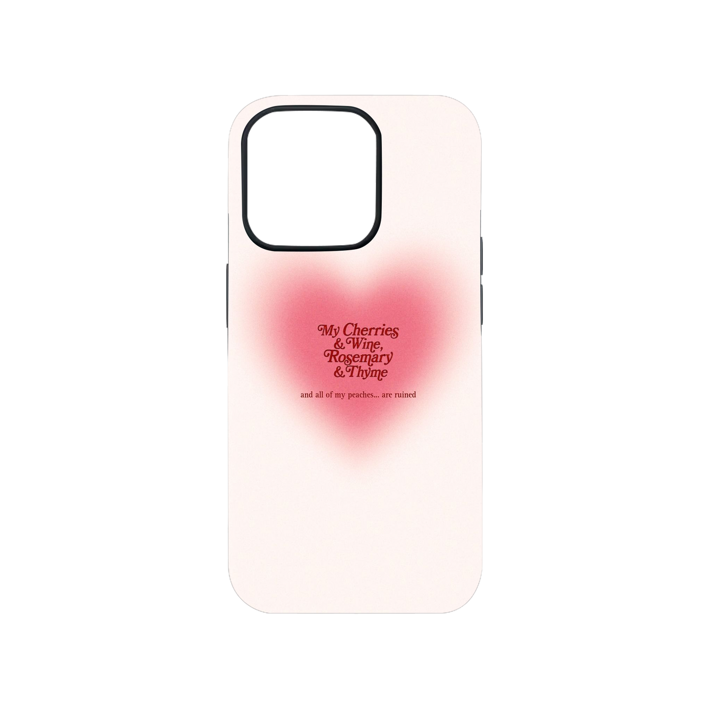 Cherry by Lana Del Rey Lyrics Phone Case.