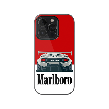 Lamborghini Countach Marlboro Phone Case.