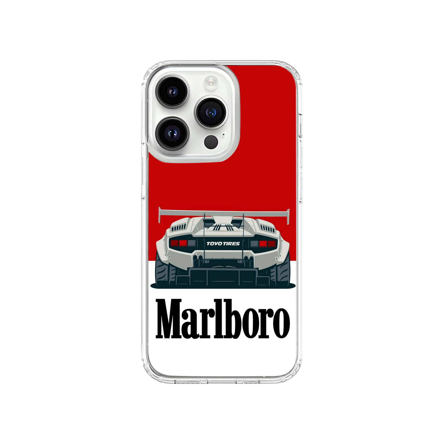 Lamborghini Countach Marlboro Phone Case.