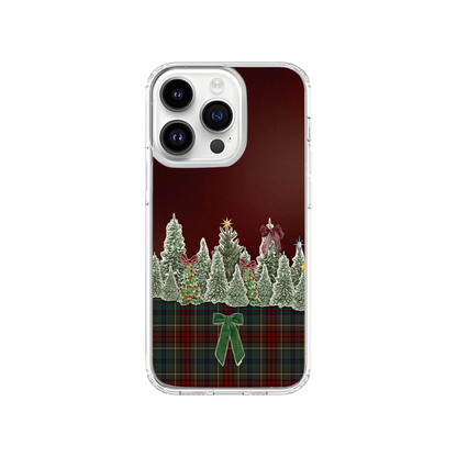 Winter Wonderland Plaid Phone Case.
