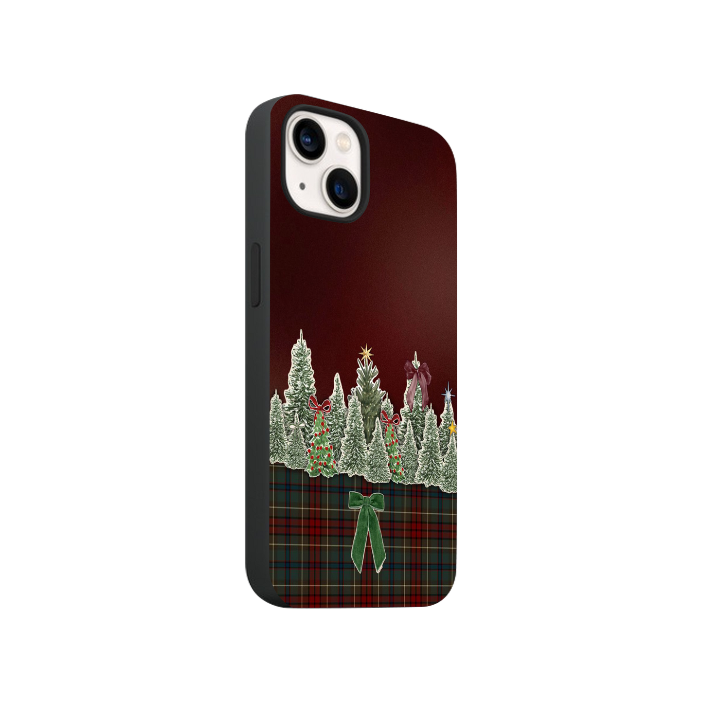 Winter Wonderland Plaid Phone Case.