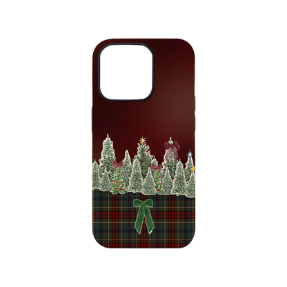 Winter Wonderland Plaid Phone Case.