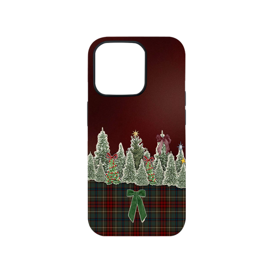 Winter Wonderland Plaid Phone Case.