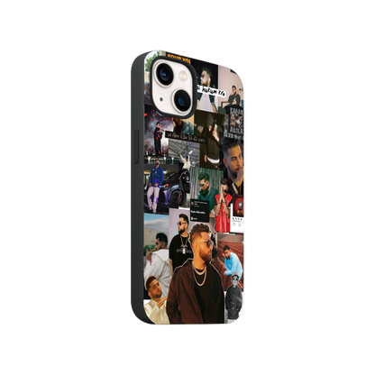 Karan Aujla Collage Phone Case.