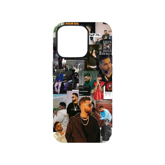Karan Aujla Collage Phone Case.