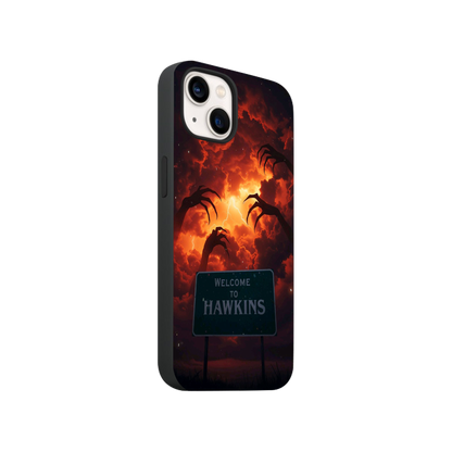 "Welcome to Hawkins" Stranger Things Phone Case.