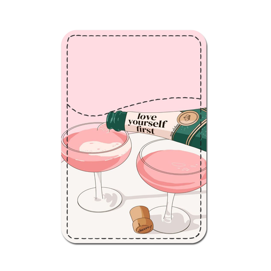 Self Love Aesthetic Phone Wallet.