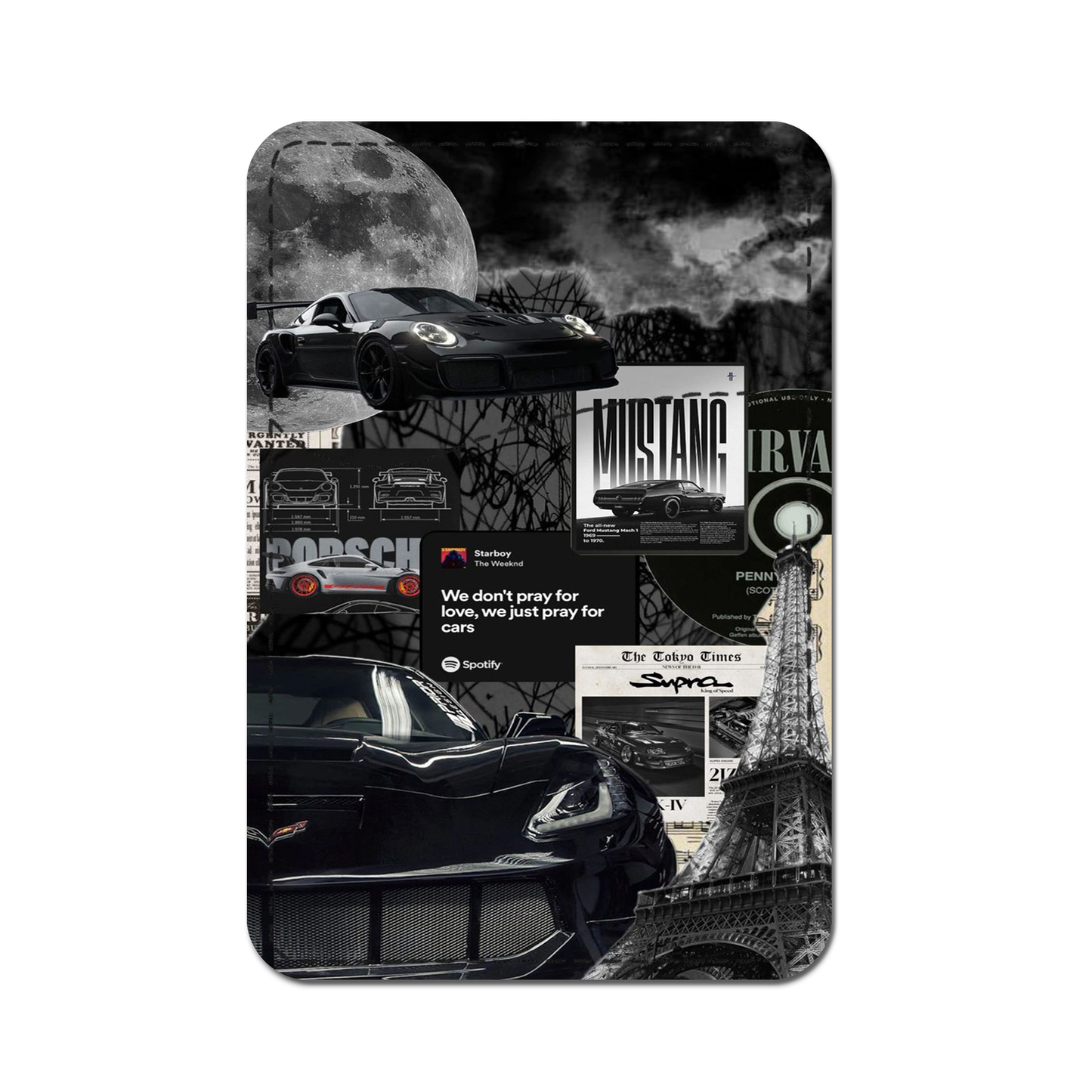 We Just Pray For Cars Phone Wallet.