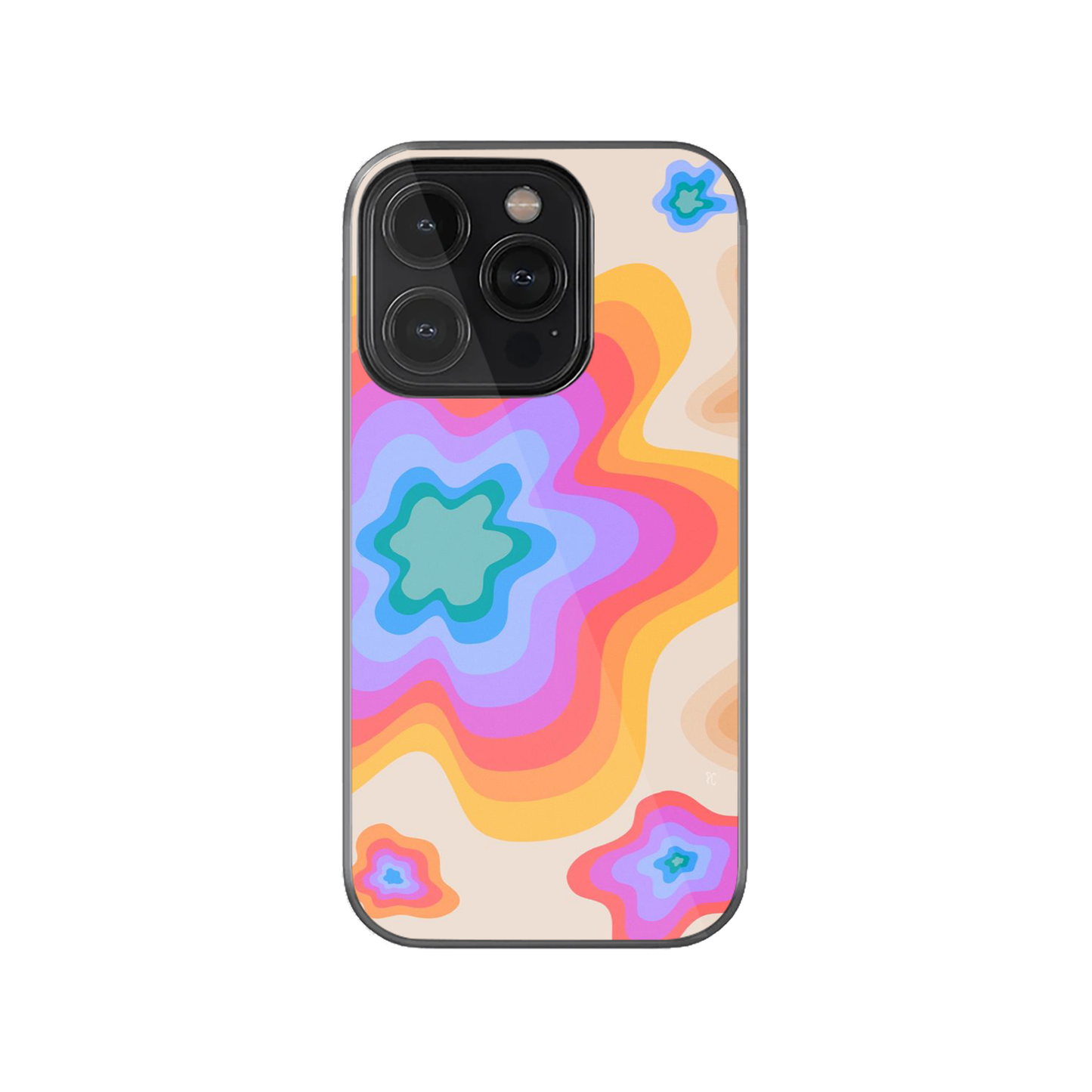 Gradient Flower Phone Case