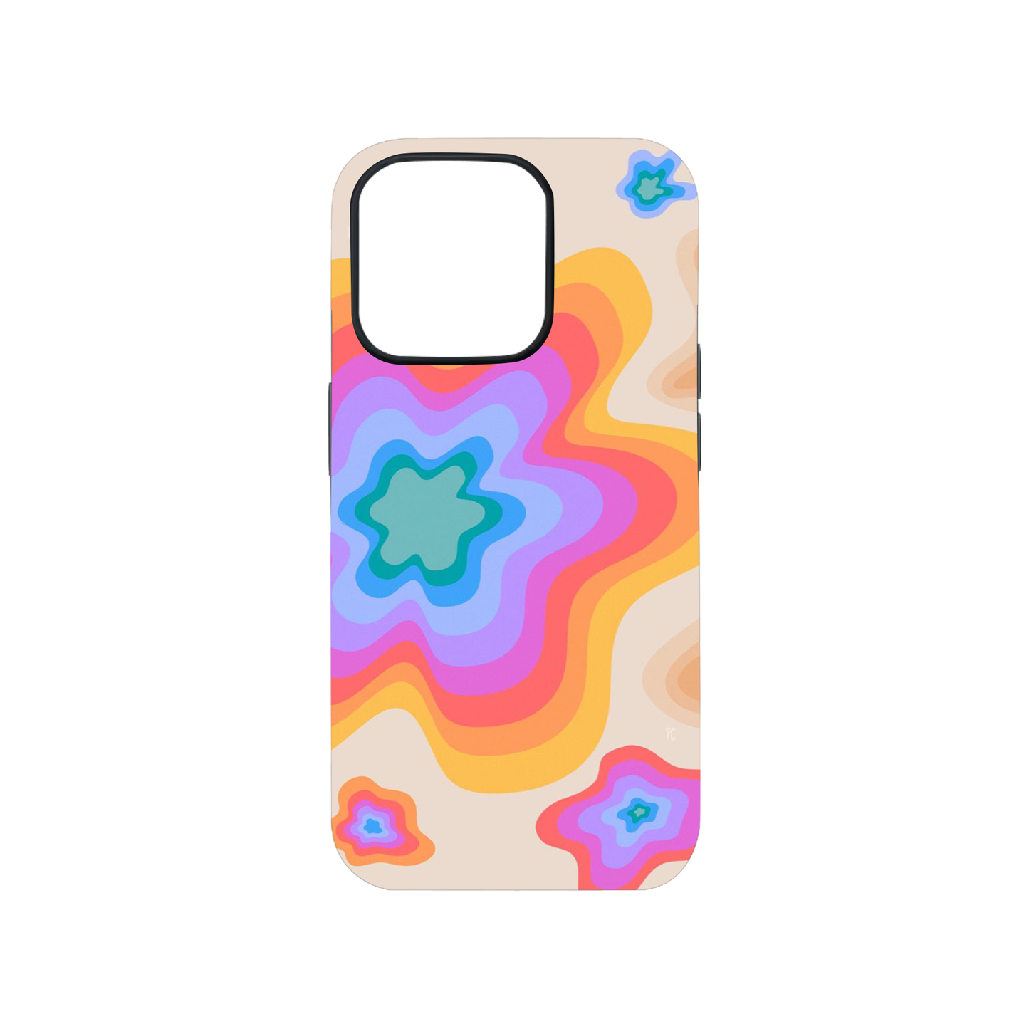 Gradient Flower Phone Case