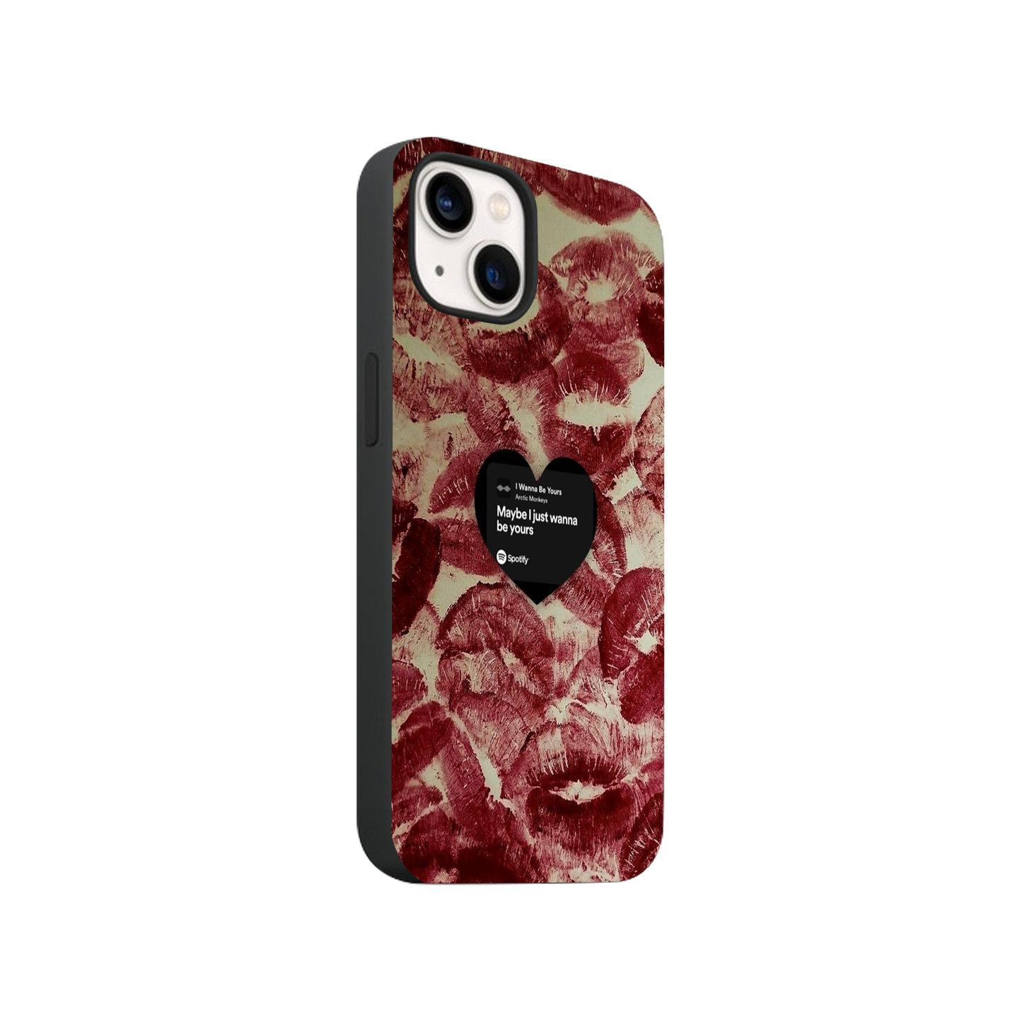 I Just Wanna Be Yours Lips Pattern Phone Case.