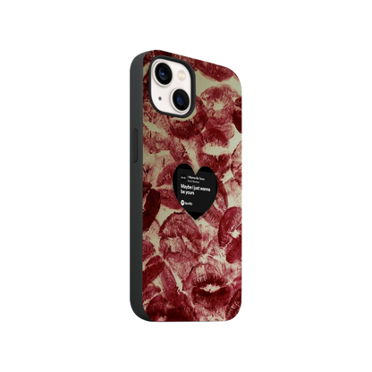 I Just Wanna Be Yours Lips Pattern Phone Case.