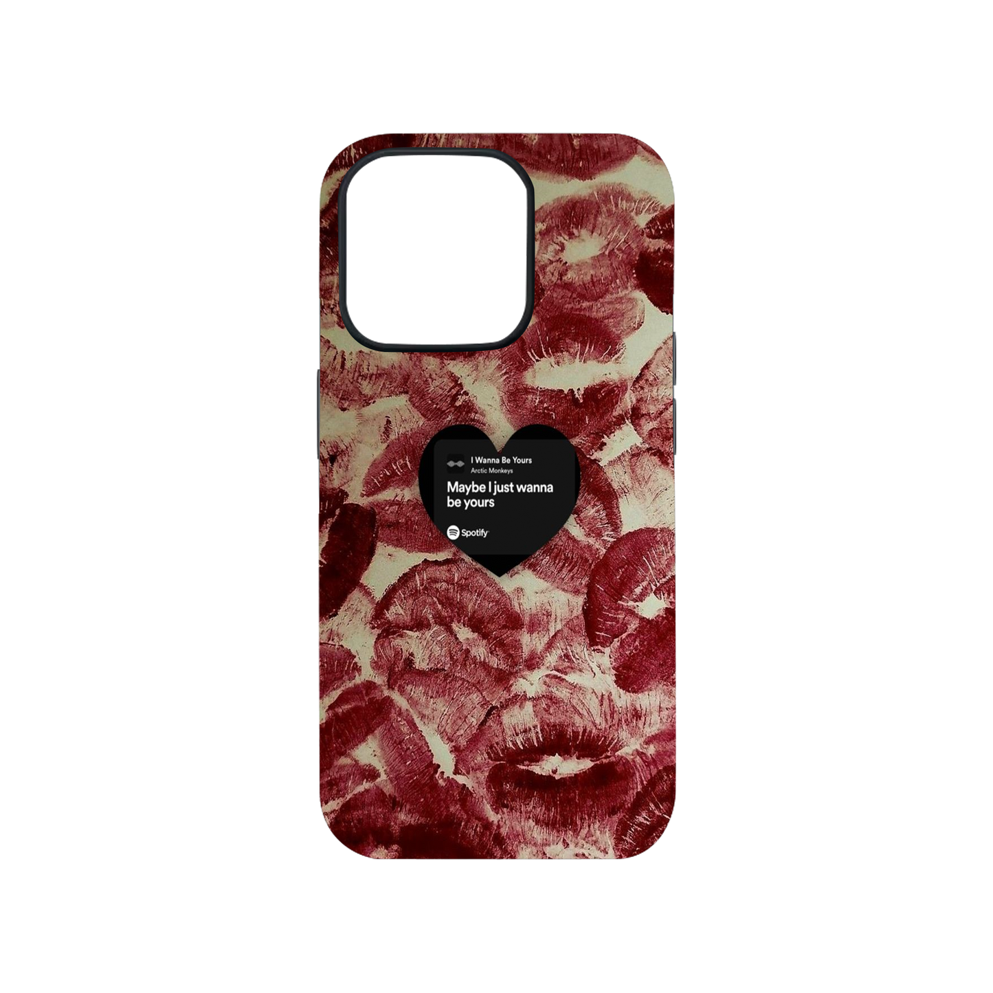 I Just Wanna Be Yours Lips Pattern Phone Case.