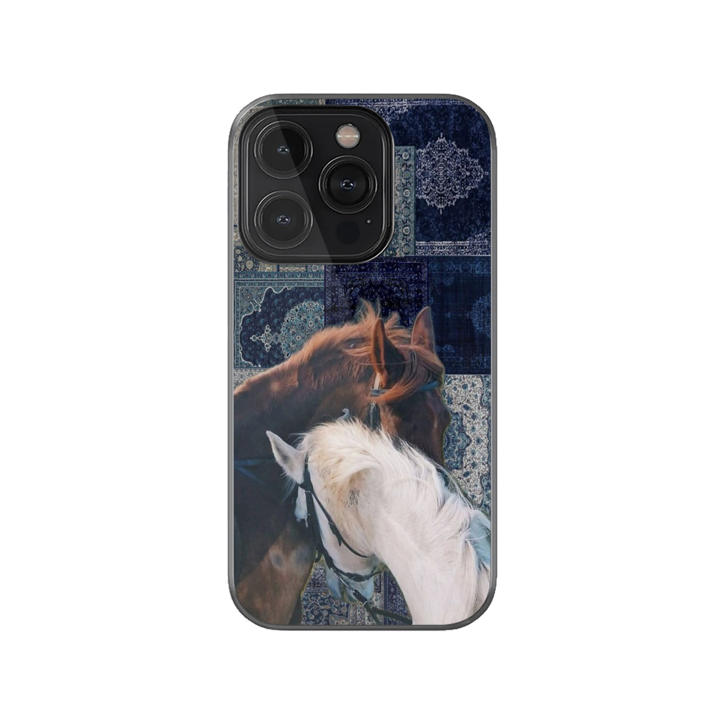 Imperial Stallions-Blue Phone Case.