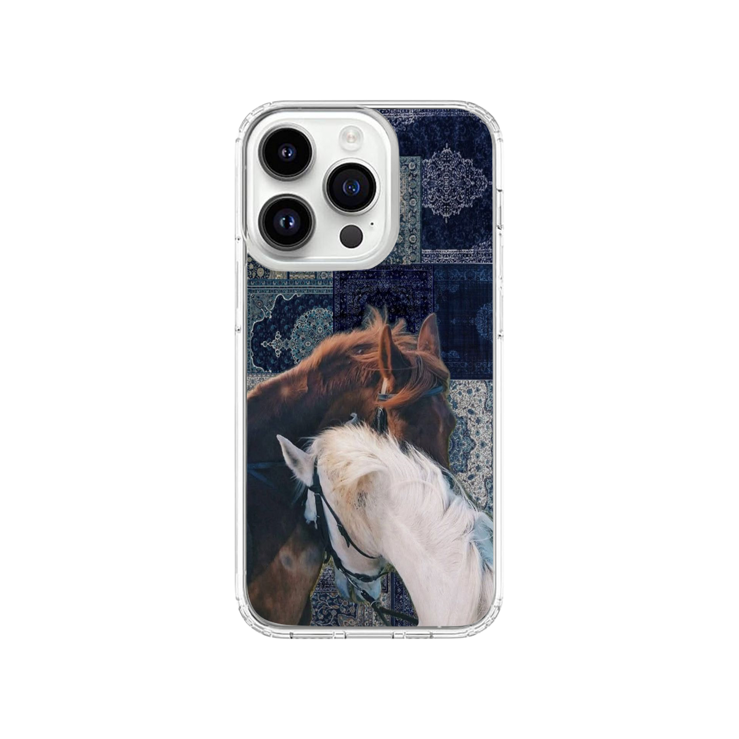 Imperial Stallions-Blue Phone Case.