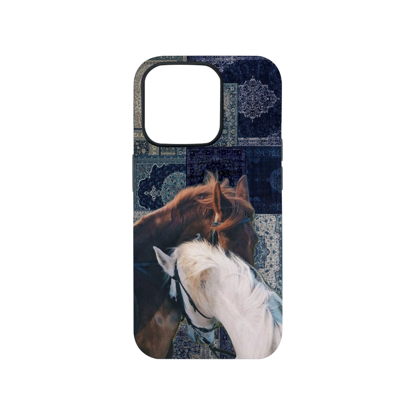 Imperial Stallions-Blue Phone Case.